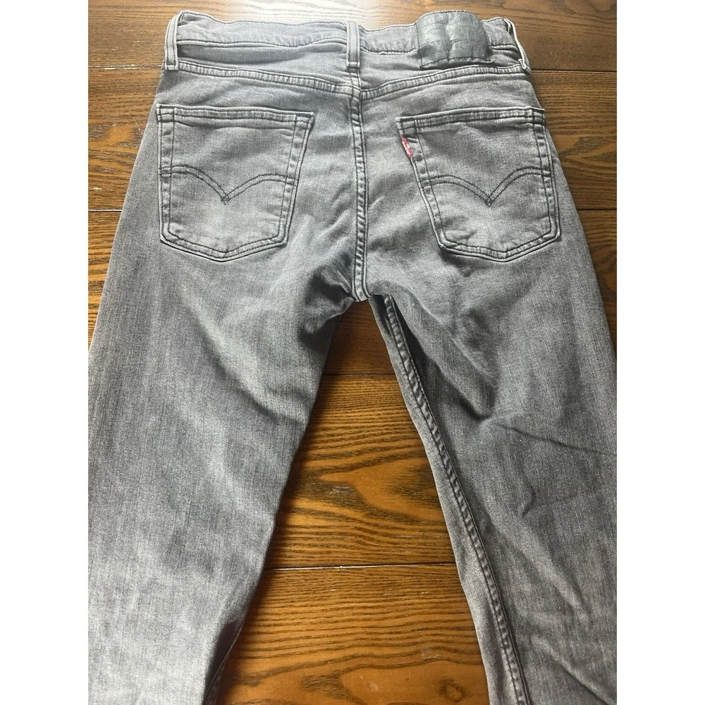 Levis 510 Slim Fit Jeans Men's 28x29 Black/Charcoal
